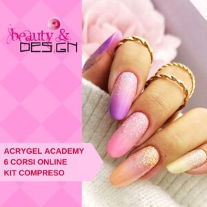 Acrygel Academy 6 corsi Online Kit Compreso