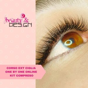 Corso Extension Ciglia One By One Online Kit Compreso
