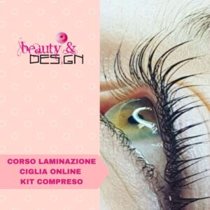Corso Laminazione Ciglia Online Kit Compreso
