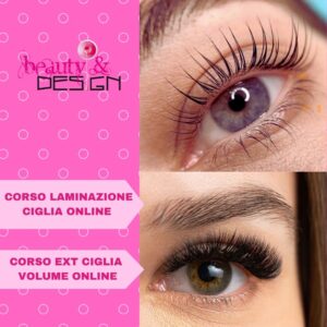Corsi Laminazione Ciglia e Extension Ciglia Volume Online