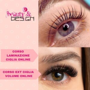 Corsi Laminazione Ciglia e Extension Ciglia Volume Online