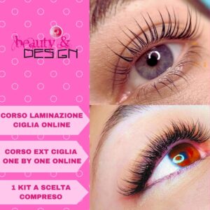 Corsi Lamin Ciglia + Ext. Ciglia One By One Online 1 Kit Comp