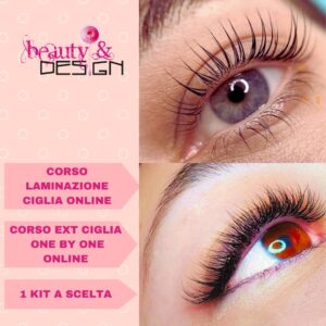 Corsi Lamin Ciglia + Ext. Ciglia One By One Online 1 Kit Comp