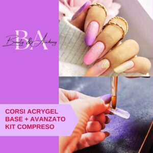 Corsi Acrygel Base e Avanzato Online Kit Compreso