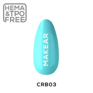 CRB03 Rubber Base Turquoise Makear  8ml