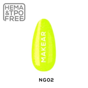 Gel Color UV&LED NG02 Neon Glitter Makear 8ml