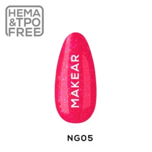 Gel Color UV&LED NG05 Neon Glitter Makear 8ml