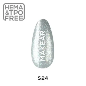 Gel Color UV&LED S24 Glitter Makear 8ml