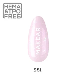 Gel Color UV&LED S51 Glitter 8ml