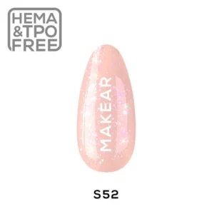 Gel Color UV&LED S52 Glitter Makear 8ml