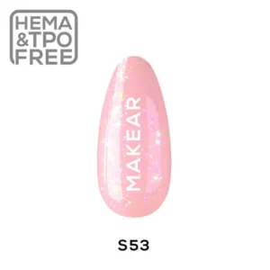 Gel Color UV&LED S53 Glitter Makear 8ml