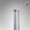 Punta diamantata a sfera, rosso, diametro punta 2.7 mm