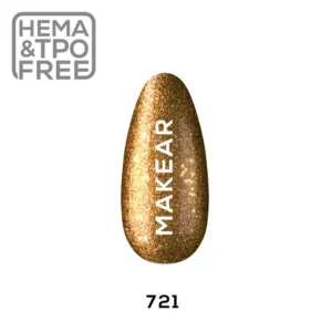 Gel Color UV&LED 721 Glitter Makear 8ml