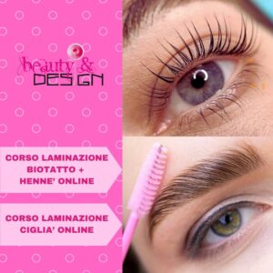 Corsi Laminazione Ciglia e Laminazione Sopracciglia Online