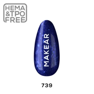 Gel Color UV&LED 739 Glitter Makear 8ml