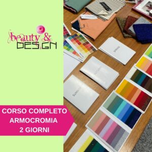 Corsi Armocromia Base + Avanzato in Aula