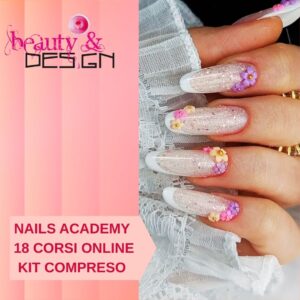 Nails Academy 18 Corsi Online kit e Lampada compresi