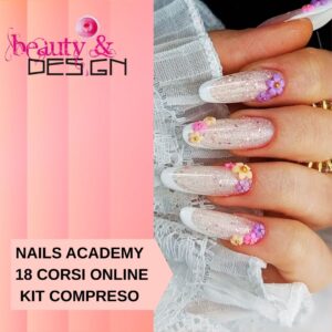 Nails Academy 18 Corsi Online kit e Lampada compresi