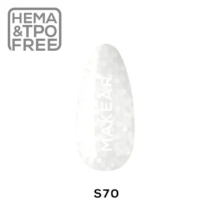 Gel Color UV&LED S70 Glitter Makear 8ml